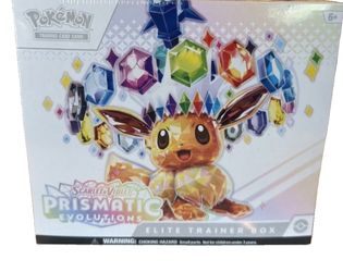 Pokémon Trading Card Game: Scarlet & Violet—Prismatic Evolutions Elite Trainer Box