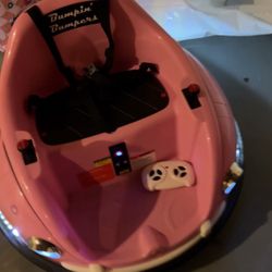 Kid/toddler Remote Control Bumper Car