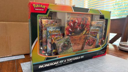 Pokémon TCG Incineroar ex & Torterra ex Special Collection