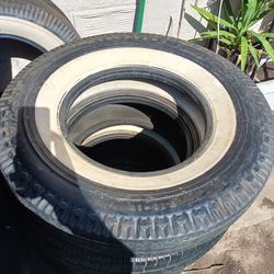 White Wall Tire Only 1