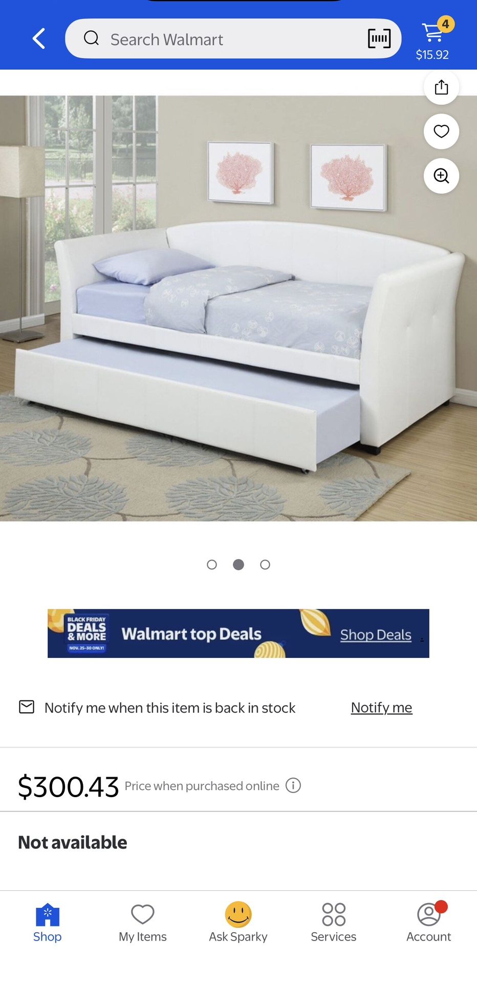 Double Twin Day Bed Set