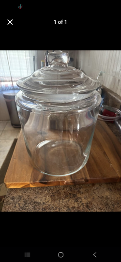 Big glass Jar