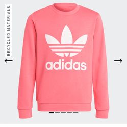 Adidas Trefoil Crew Sweatshirt (Large) - Brand New ( Factory sealed) 