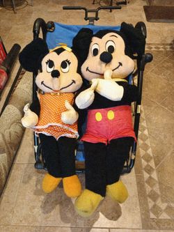 Mickey and Minnie mouse