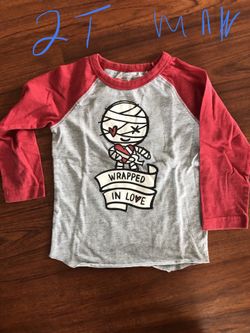Boys 2T Valentines Day shirt