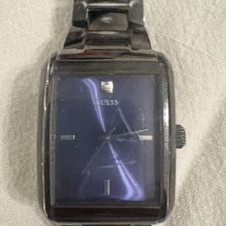 Dark Silver Guess Watch