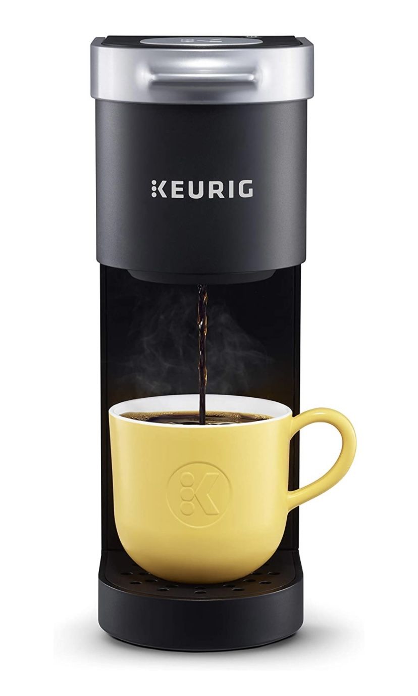 Keurig K-Mini Coffee Maker, Single Serve K-Cup Pod Coffee Brewer, 6 to 12 oz. Brew Sizes, Black