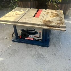 10”   Ryobi Table Saw