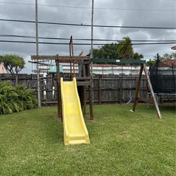 Slide And Swing Set FREE 