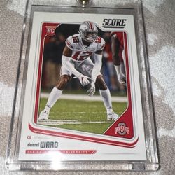 Denzel Ward Rookie Card