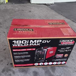 180 Amp Weld-Pak 180i Multi-Process Stick/MIG/Flux-Core/TIG, 120V or 230V Aluminum Welder with Spool