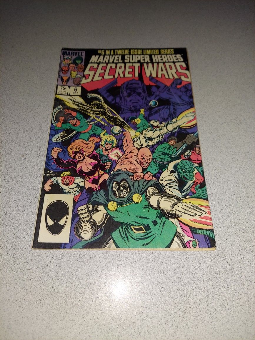 1984 MARVEL SUPER HEROES SECRET WARS #6 COMIC