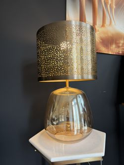 Gold Table Lamp