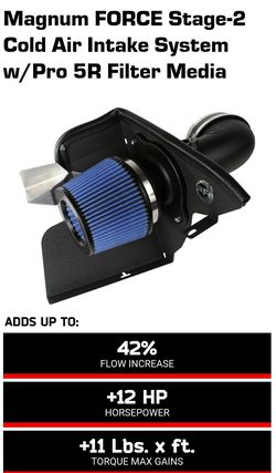 AFE 54-10462 COLD AIR INTAKE BMW M3 (E46) 01-07 L6-3.2L