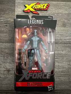 Marvel Legends Gray X-Force Deadpool Figure