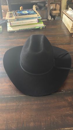 American Hat Company XXX Quality Black Felt Cowboy Hat