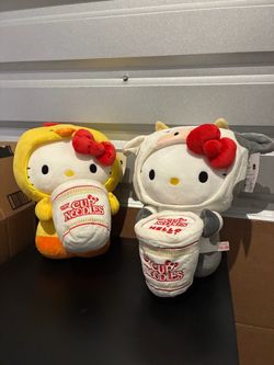 Hello Kitty Cup Noodle Plush