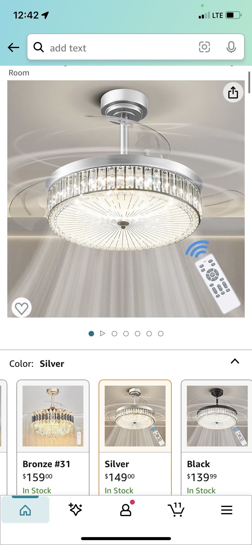 luxury Fan Lamp