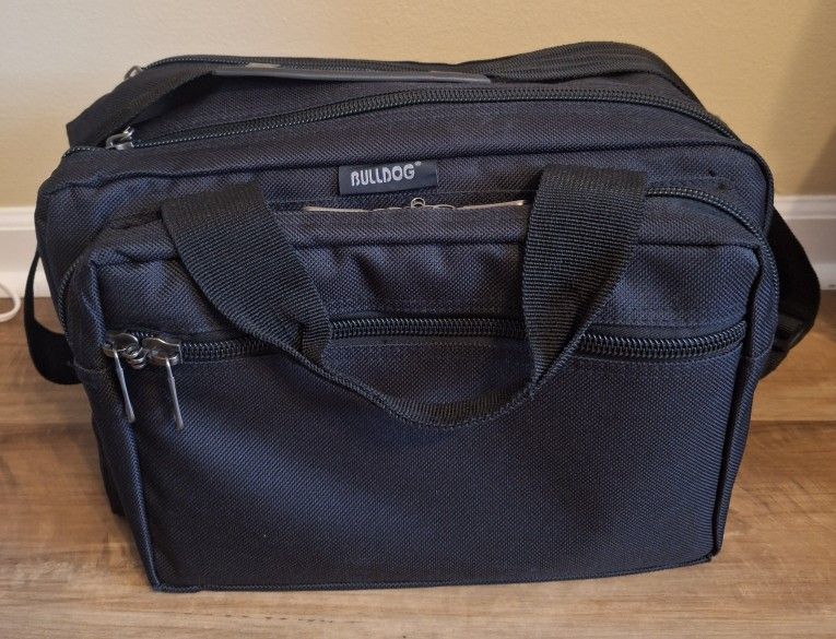 Range / Gun Bag with Walker Ear Muffs, Pistol Case and Speed Loader