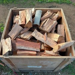 Dry Split Almond Mix Firewood!!!Ready Too Burn Seasoned Wood!!