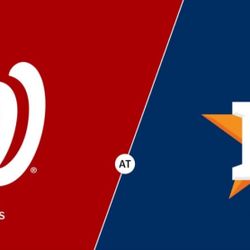 Astros vs Nationals Series July 28th-July 30th