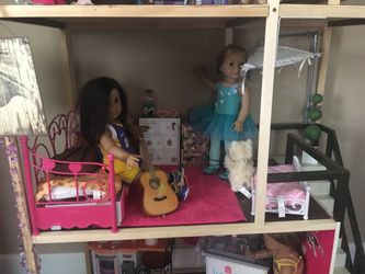 Our generation wooden doll house for 18 dolls for Sale in Long Beach CA OfferUp