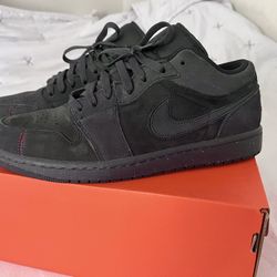 Jordan 1 Low SE Craft Dark Smoke Grey Varsity Red