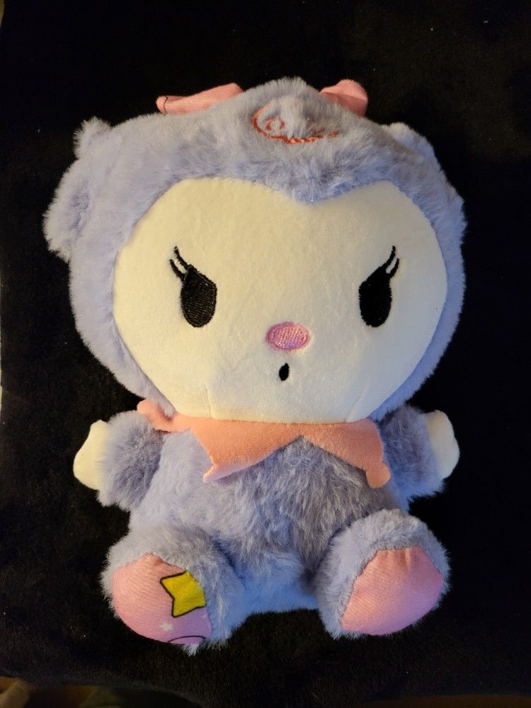 Kuromi Hello Kitty Plush