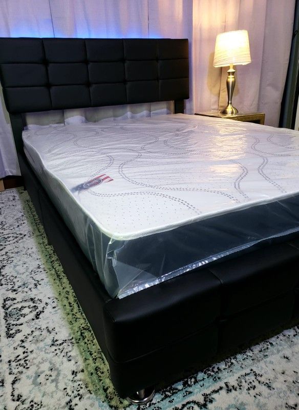 NEW FULL MATTRESS, BED FRAME IS NOT AVAILABLE 