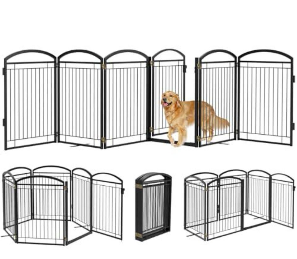 Dog Gate With Door