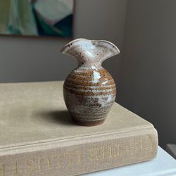 Small Handcrafted Accent Vase ( firm on price ) 
