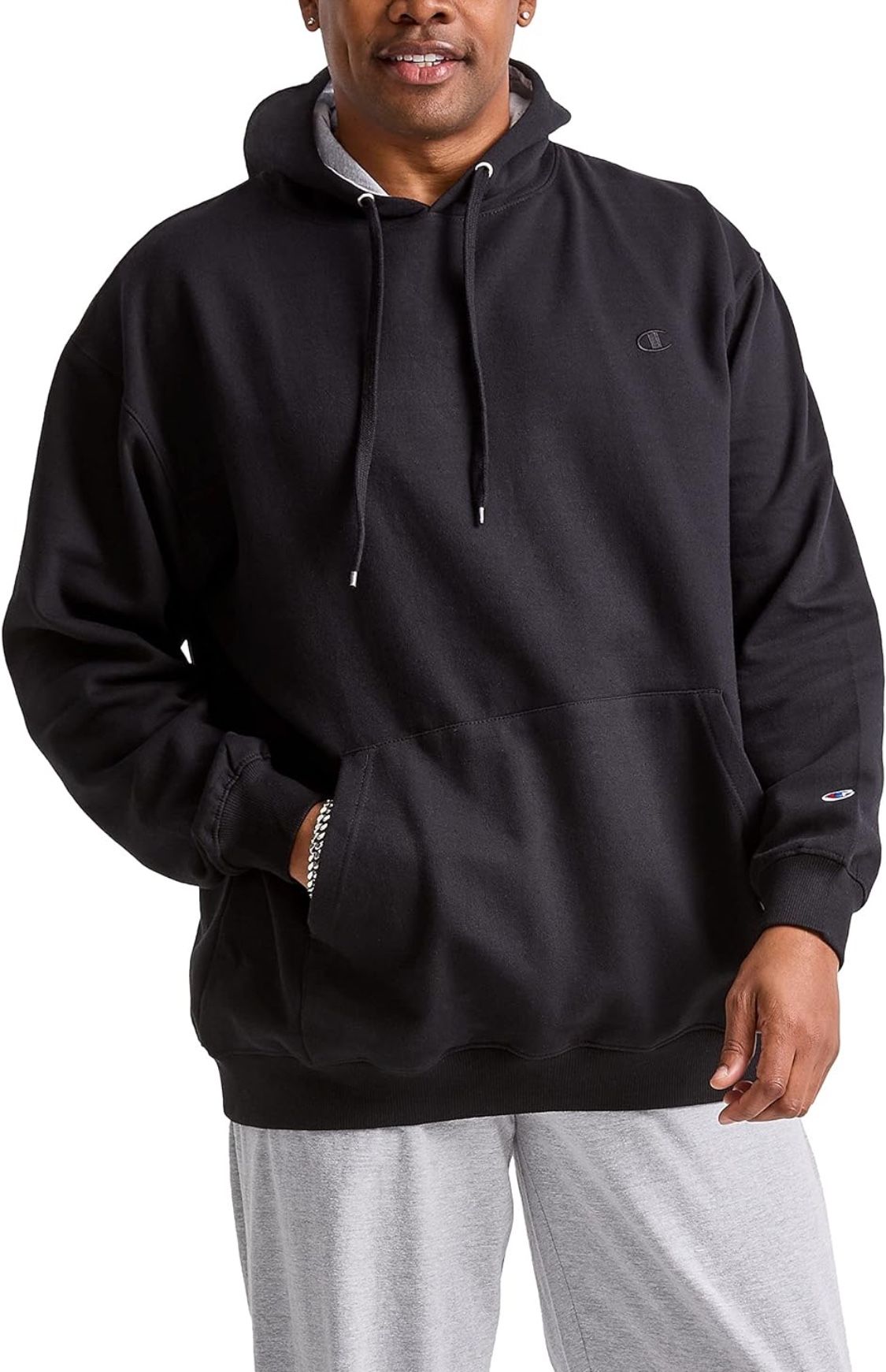 Champion Men's Hoodie, Powerblend, Fleece Comfortable Hoodie, Sweatshirt for Men (Reg. Or Big & Tall) 