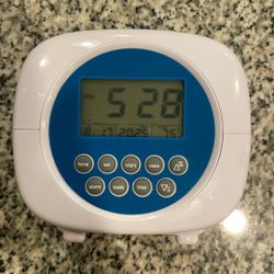 Multi Function Clock, Time, Temp, Sounds, Projects Stars