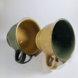 Mikasa Tea Cups Unique 2 Toned