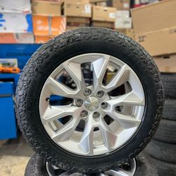 20" Rines Y Gomas FACTORY 285/55/20 Pa E a Silverado, Gmc, Avalanche