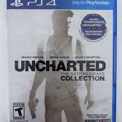 PS4 Uncharted The Nathan Drake Collection