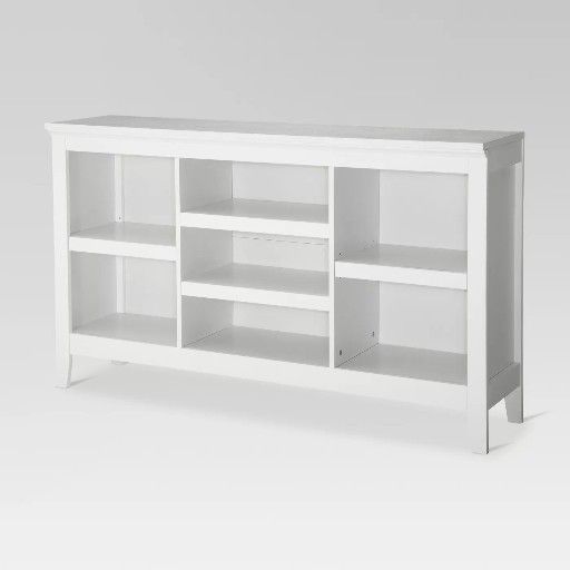 32" Carson Horizontal Bookcase with Adjustable Shelves White - Thresholdâ„¢