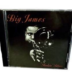 Autographed Big James - Funkin’ Blues (1998 CD) with The Chicago Playboys 