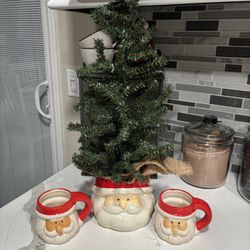 Christmas Mugs & Tree