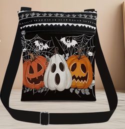 Pumpkin zipper bag $10
