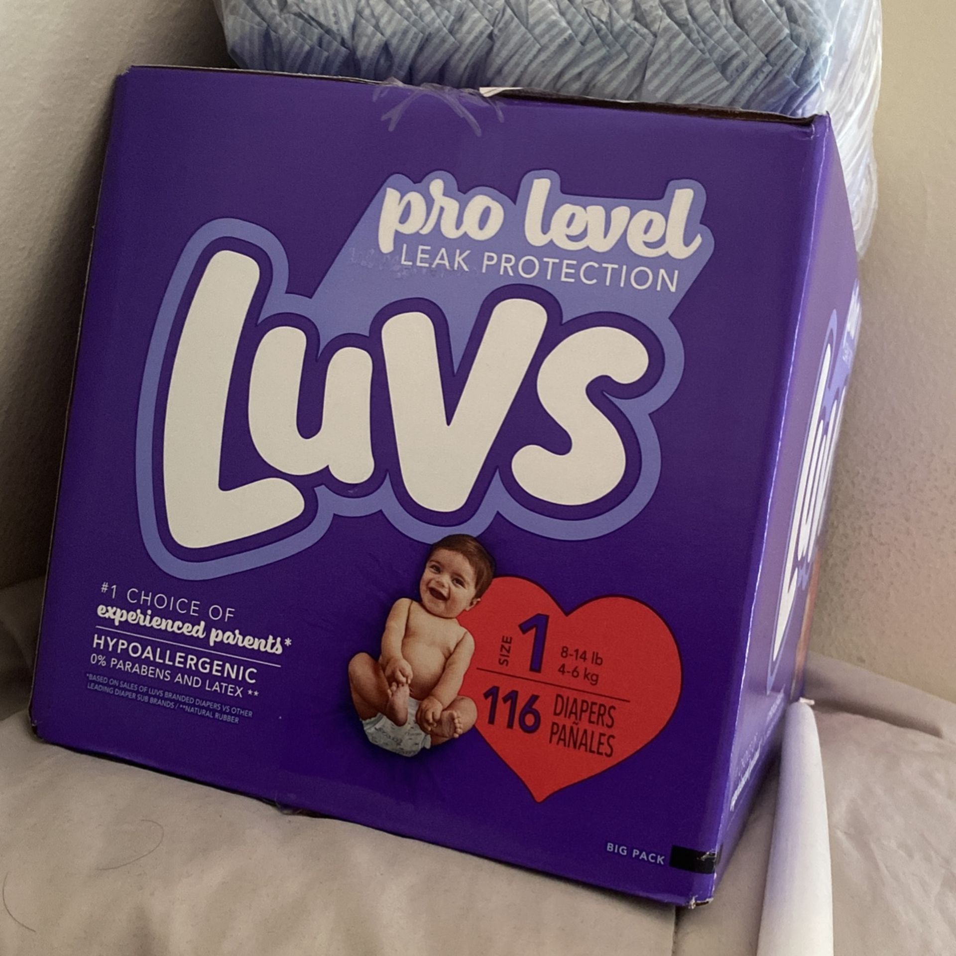 Luvs Sz 1