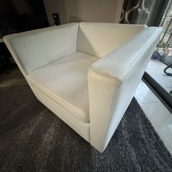 Small White Couch 