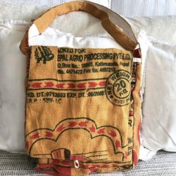 NWT Earth Divas Jute Eco Women’s Bag From Nepal