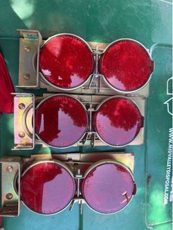 Vintage Grote # 87 Emergency Reflectors