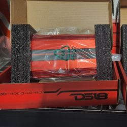 New!! DS18 SXE 4000w 4ch Amplifier 