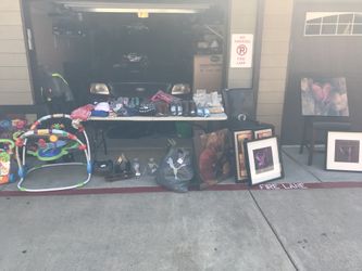 Garage sale on Friday from 9 -7 pm and Saturday 8-2 pm at 17568 se pine st Portland or 97333