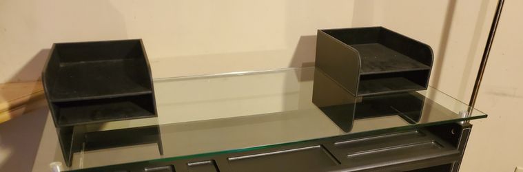 Desk Top Letter Bins