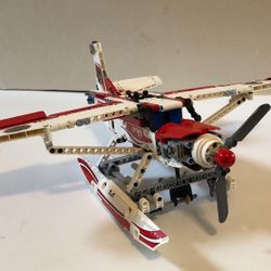 Lego Fire Plane 42040 85% Complete See Photos