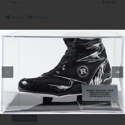 Autographed Mike Tyson Boxing Shoe