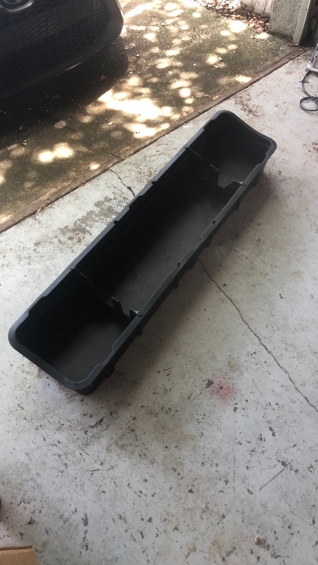Under seat Tool Bin